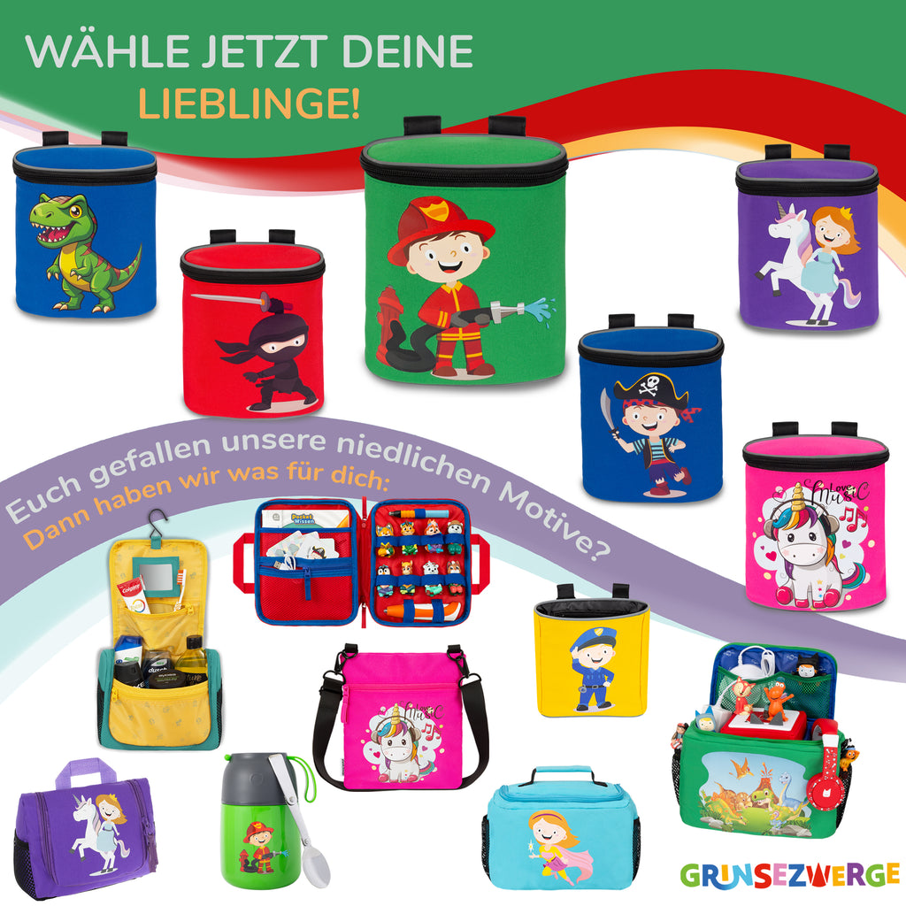 Jadin Lenkertasche Für Kinderfahrrad – Wasserdicht, 6,8 Liter, Aus Oxford-Stoff, Maße 30 X 25 X 5,5 Cm, Mit Verstellbaren Riemen, Motiv Katze Jadin Lenkertasche Für Kinderfahrrad – Wasserdicht, 6,8 Liter, Aus Oxford-Stoff, Maße 30 X 25 X 5,5 Cm, Mit Verstellbaren Riemen, Motiv Katze